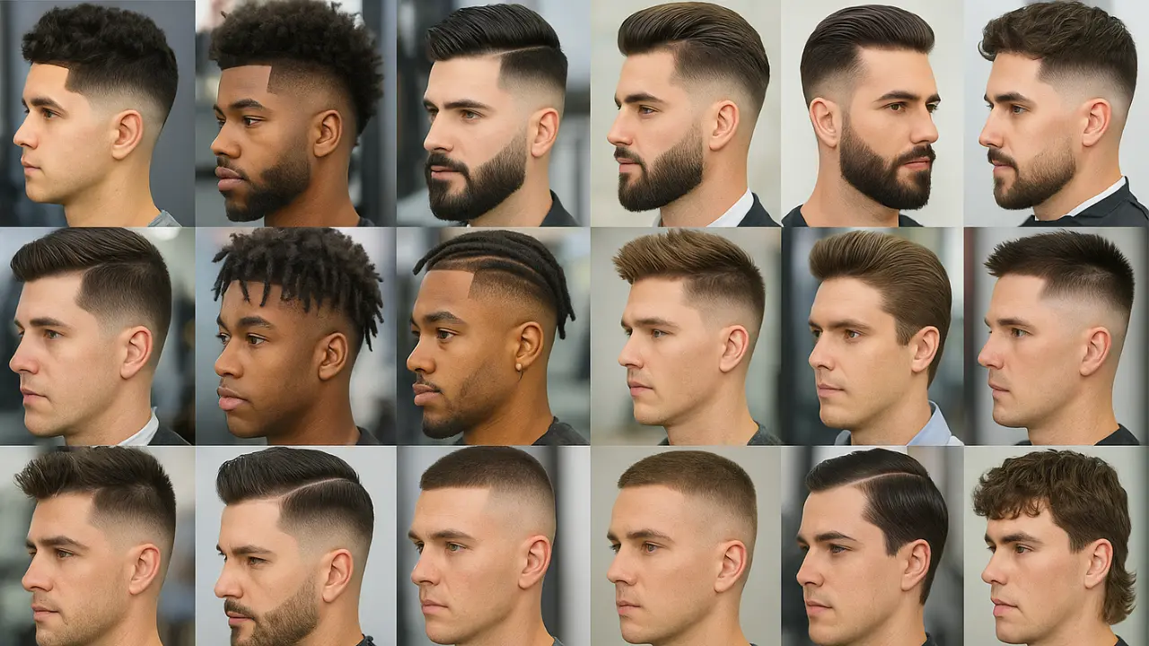 Short Fade Haircuts For Men