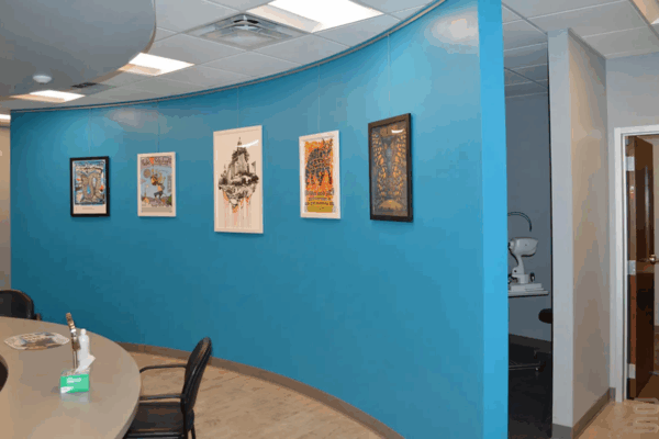 Commercial Picture Hanging