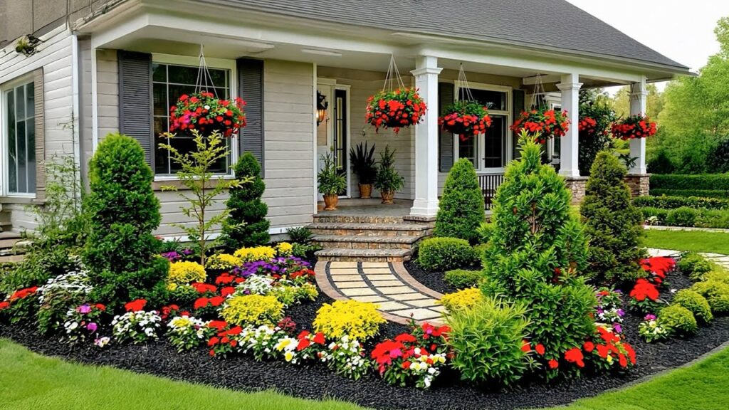 Yard Flower Bed Designs ,